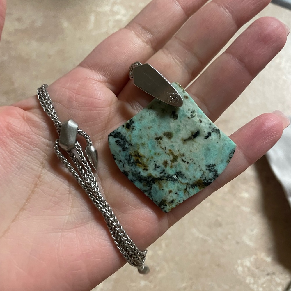 Kendra Scott African turquoise necklace